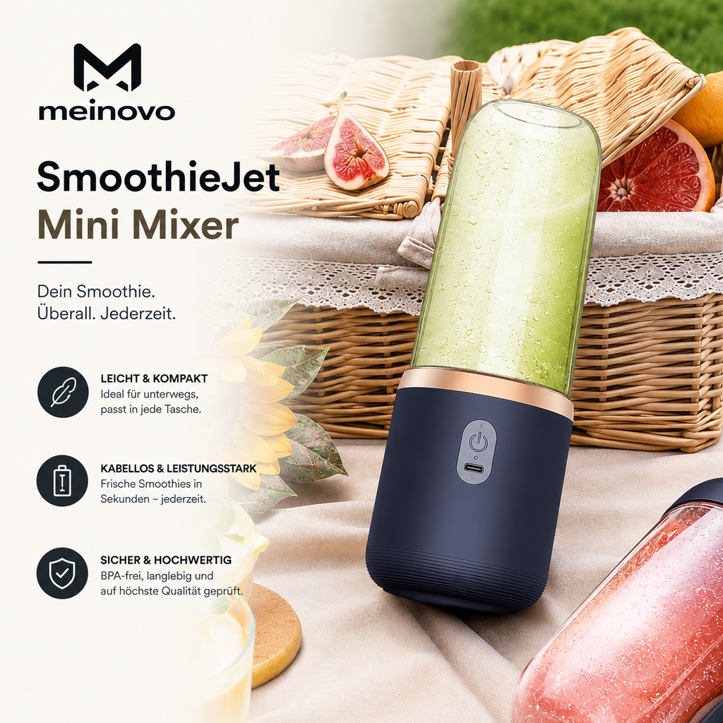 Meinovo - SmoothieJet Mini Mixer